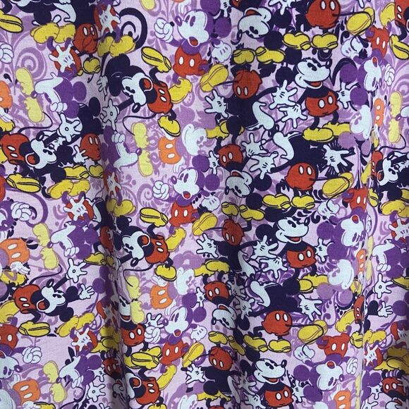 Women's LulaRoe Irma Size Medium DISNEY MICKEY MOUSE Cozycore Novelty Flowy - Picture 10 of 16